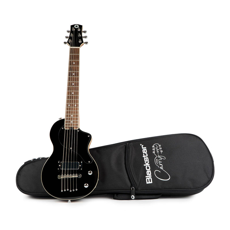 Blackstar Carry-On Travel Electric Guitar w/Gig Bag - Jet Black - Used