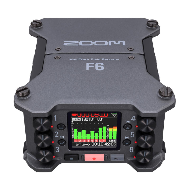 Zoom F6 Portable 32-Bit Field Audio Recorder - Used