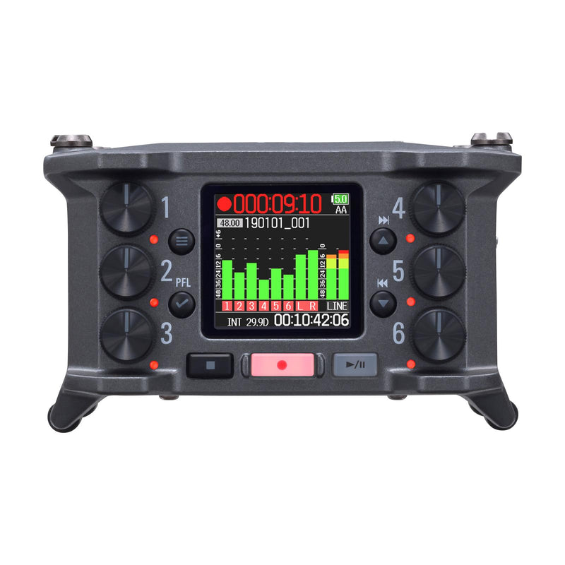 Zoom F6 Portable 32-Bit Field Audio Recorder - Used