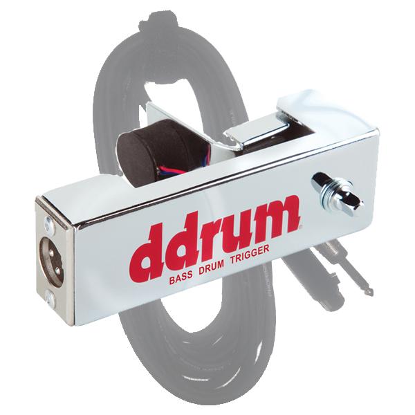 ddrum Chrome Elite Drum Trigger Bass/Kick Drum w/ Cable - Used