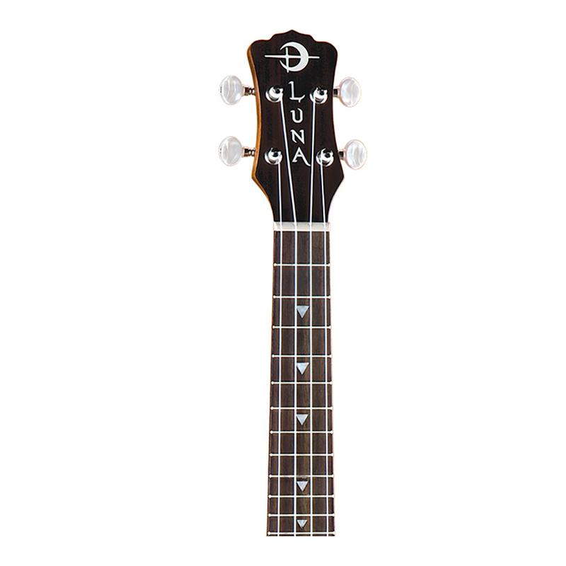 Luna Uke Tattoo Mahogany Concert Ukulele w/Gigbag - Used