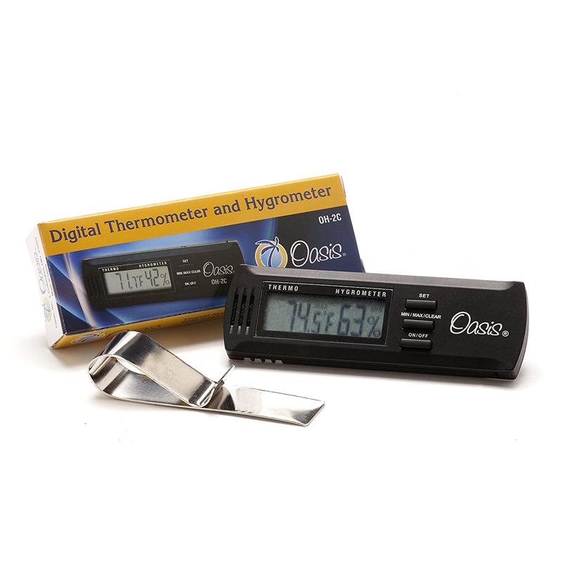 Oasis OH-2C Digital Hygrometer/Thermometer for Guitars - Open Box
