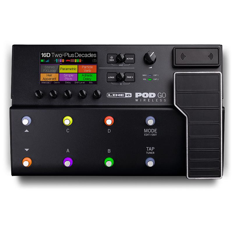 Line 6 POD Go Wireless Guitar Effects Tone Pedal Amp Simulator - Used