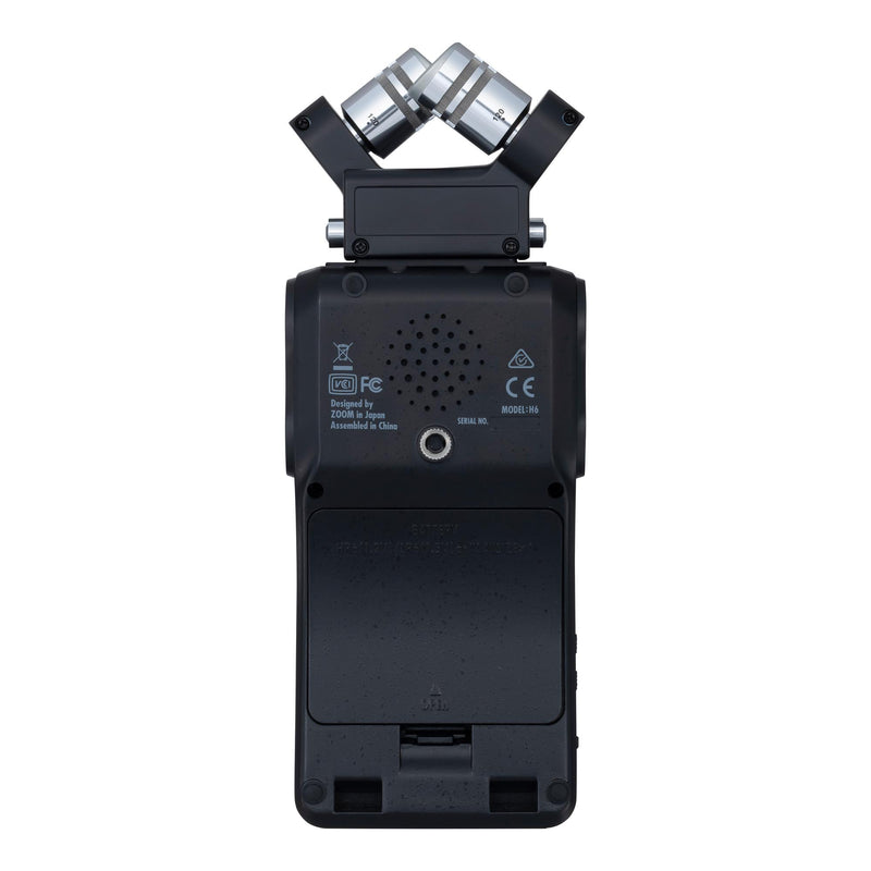 Zoom H6 24-Bit 96kHz WAV/MP3 Handy Audio Recorder - Black - Used