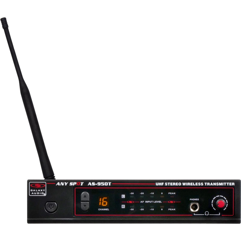 Galaxy AS-950 Wireless In-Ear Monitor System - Freq-N - Used