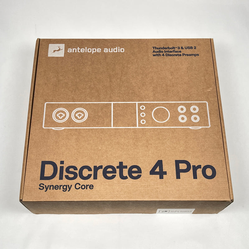 Antelope Audio Discrete 4 Pro Synergy Core Thunderbolt/USB Audio Interface