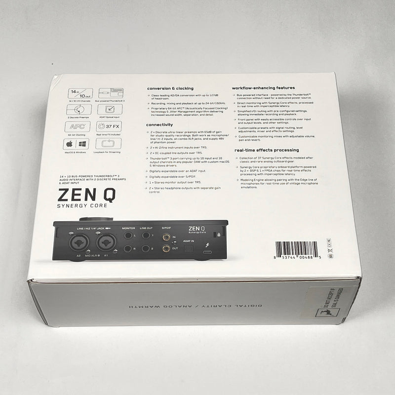 Antelope Audio Zen Q Synergy Core Thunderbolt Audio Interface w/ Solo Microphone