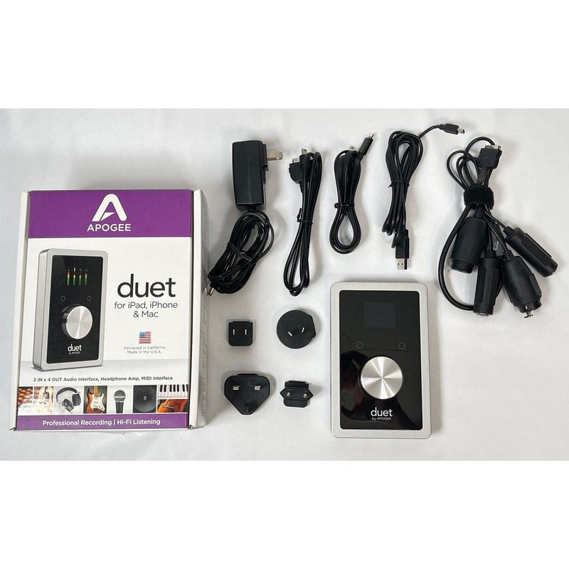 Apogee Duet 2 for iPad/iPhone/Mac/Windows USB Audio Interface - Used