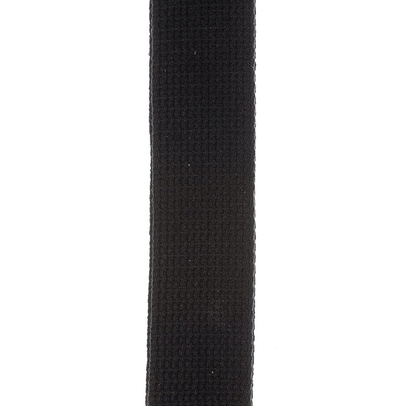 D'Addario 50CT00 Guitar Strap Cotton - Black