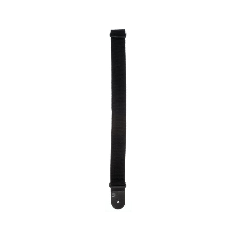 D'Addario 50CT00 Guitar Strap Cotton - Black