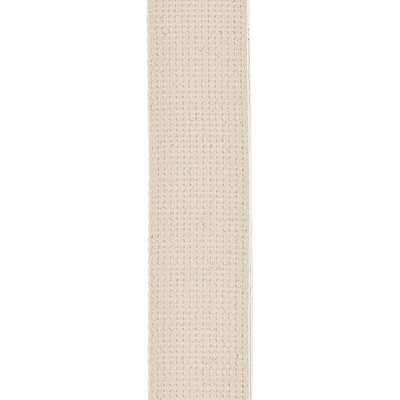 D'Addario 50CT01 Guitar Strap Cotton - Natural