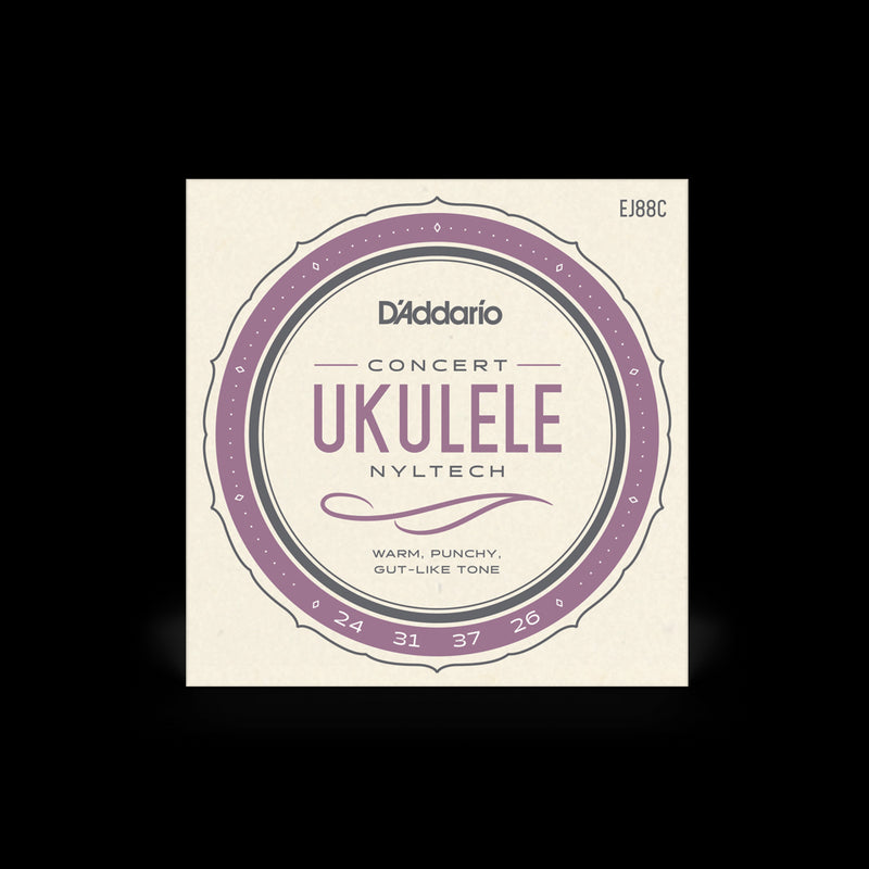D'Addario EJ88C Nyltech Ukulele Concert Strings Set