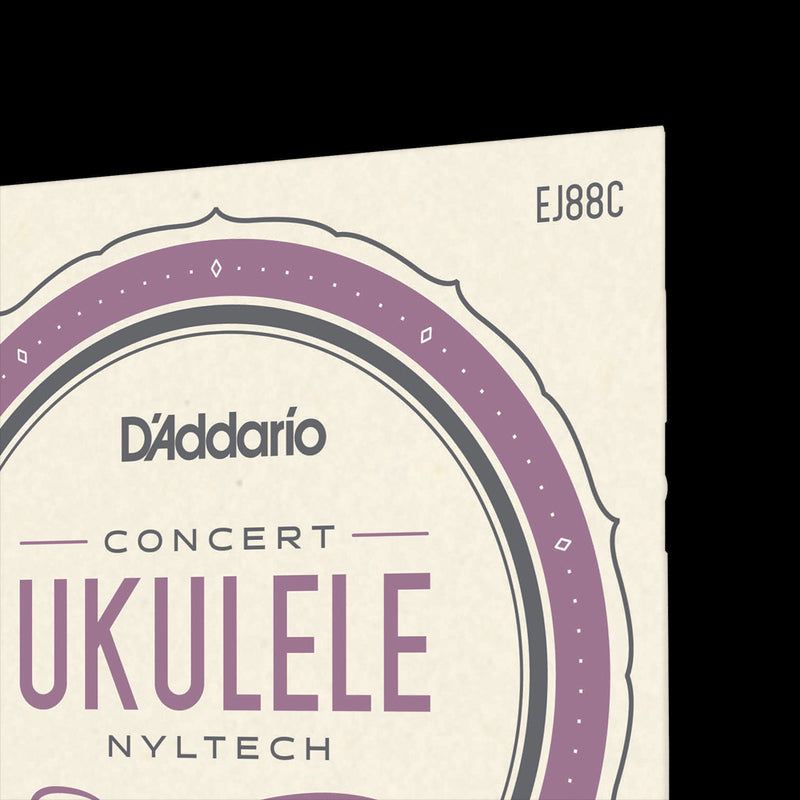 D'Addario EJ88C Nyltech Ukulele Concert Strings Set