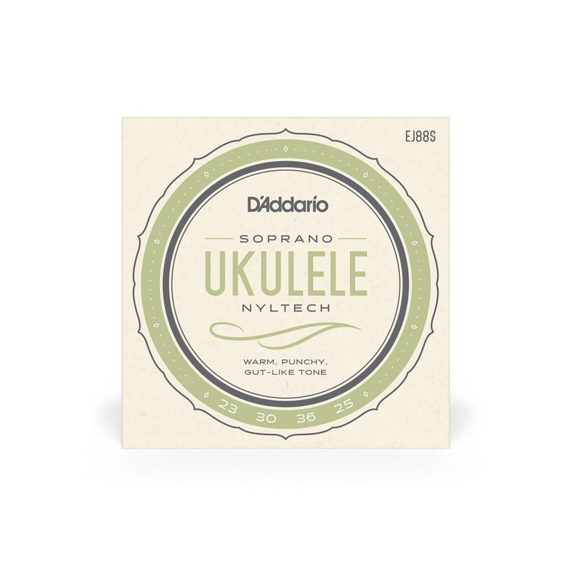 D'Addario EJ88S Nyltech Ukulele Soprano Strings Set