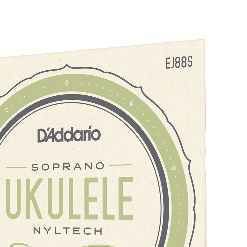D'Addario EJ88S Nyltech Ukulele Soprano Strings Set