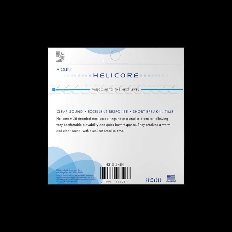 D'Addario Helicore H310 4/4 Violin Strings Set Heavy
