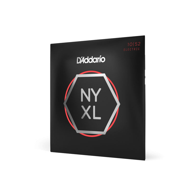 D'Addario NYXL1052 Nickel Wound Electric Guitar Strings, Light Top / Heavy Bottom, 10-52