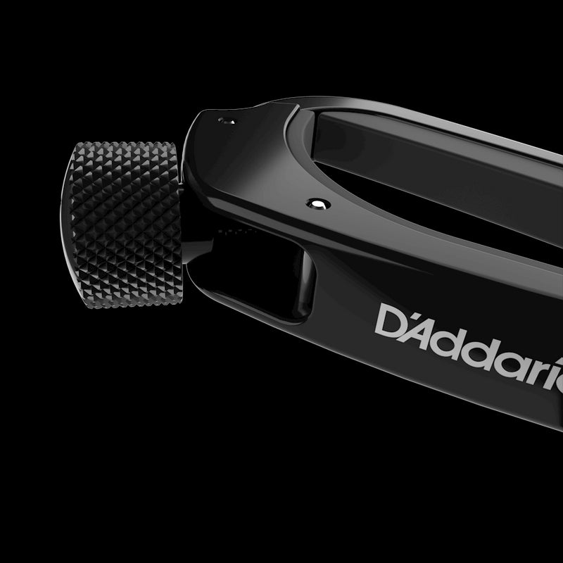 D'Addario NS Screw Guitar Capo - Black