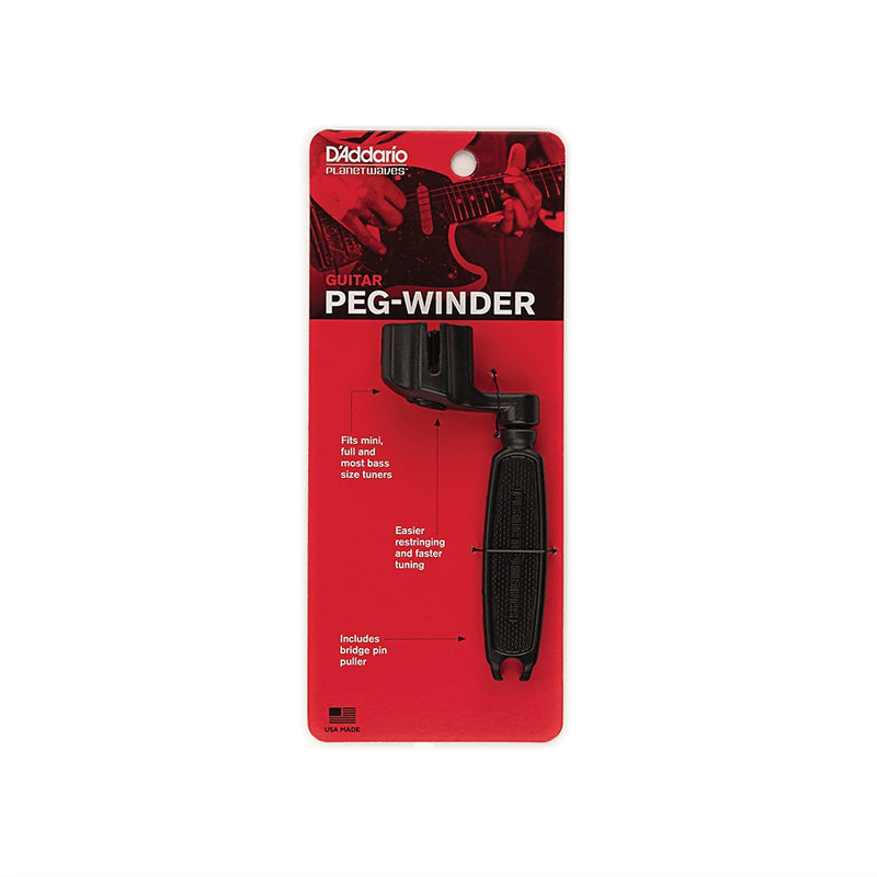 D'Addario Guitar String Peg Winder/Pin Puller