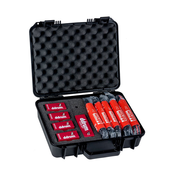 ddrum Acoustic Pro Trigger Tour 5-Pack with Cables and Case - Open Box