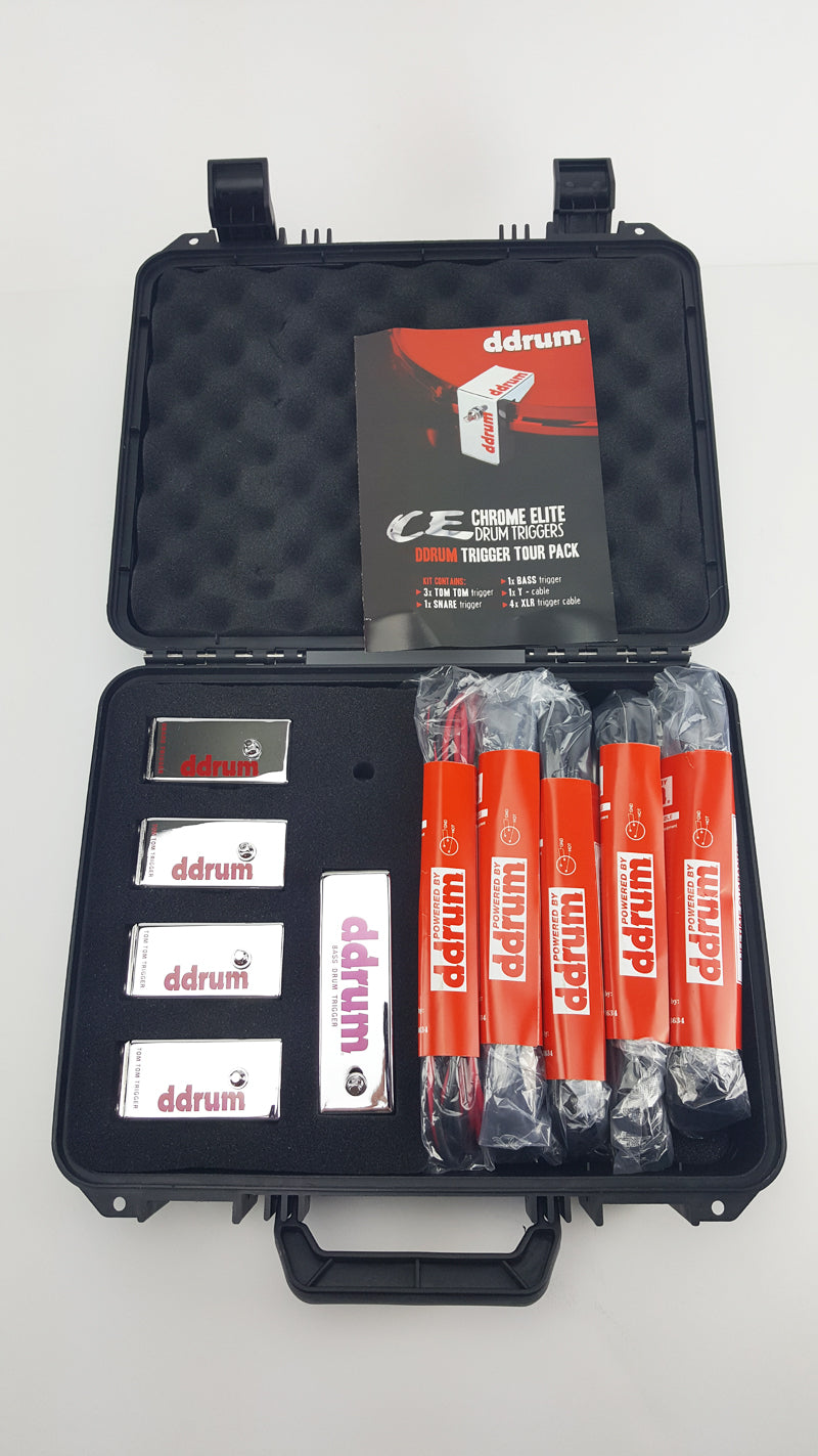 ddrum Chrome Elite Trigger Tour Pack Bundle - Open Box Special