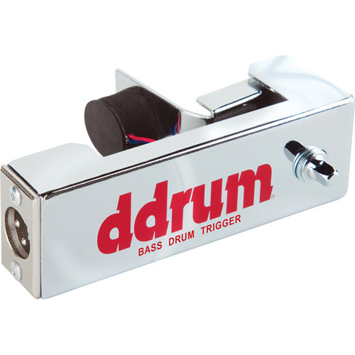 ddrum Chrome Elite Acoustic Drum Trigger Bass/Kick Drum - New Improved Trigger