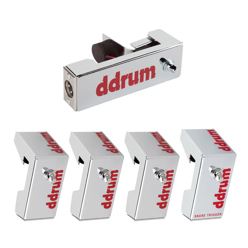 ddrum Chrome Elite 5-Piece Acoustic Triggers Pack - Used