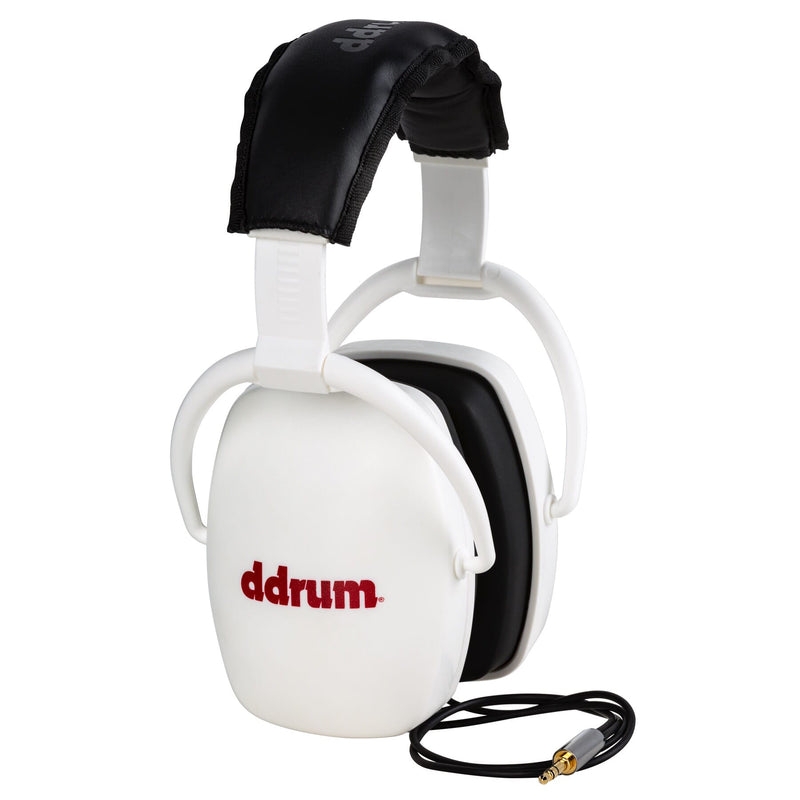 ddrum Studio Class Drum Isolation Headphones - White