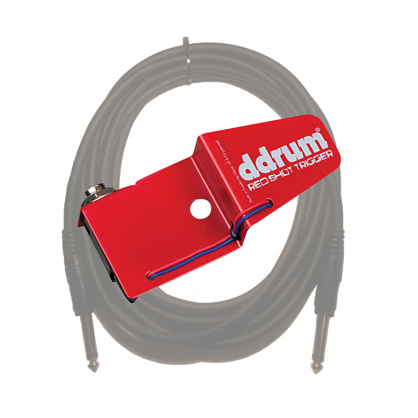 ddrum Red Shot Acoustic Trigger for Snare/Tom drums Bundle with Cable