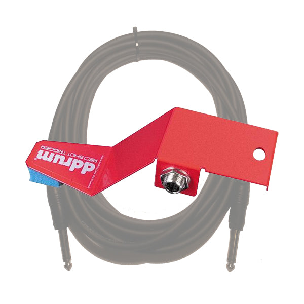 ddrum Red Shot Acoustic Trigger for Bass/Kick Drum Bundle with Cable
