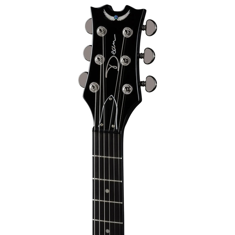 Dean Backwoods 6 Six-String Banjo with Pickup, Black Chrome