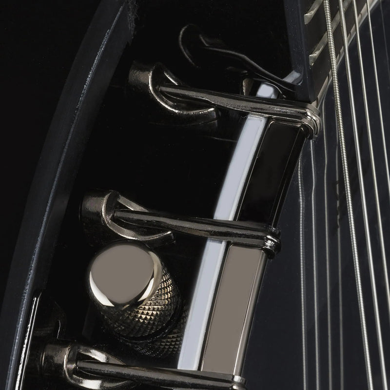 Dean Backwoods 6 Six-String Banjo with Pickup, Black Chrome