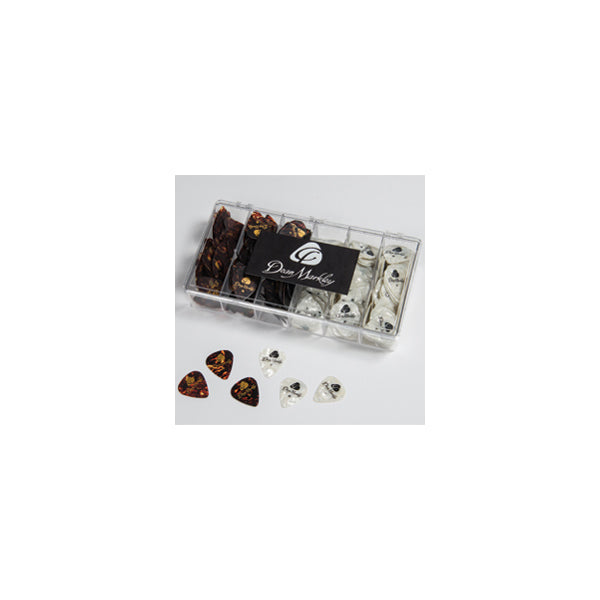 Dean Markley 432 Guitar Picks Gift Set w/Case - Tortoise Shell/White Pearl
