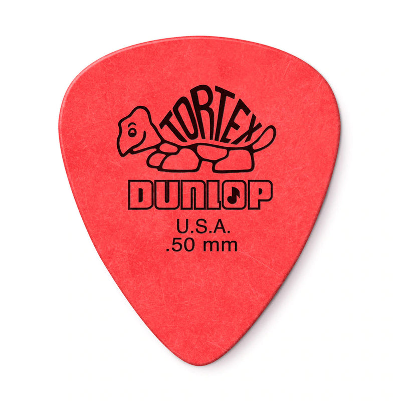 Dunlop 418P050 Tortex Standard Player's 12-Pack Guitar Picks