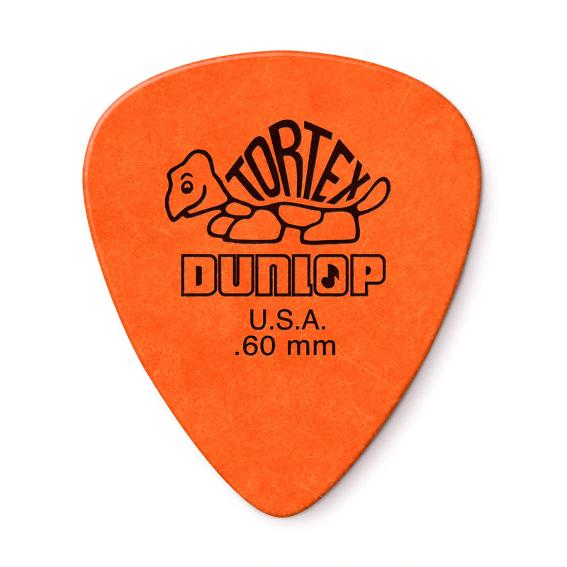 Dunlop 418P060 Tortex Standard Player's 12-Pack Guitar Picks
