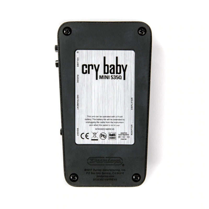 Dunlop CBM535Q Mini Crybaby Wah Pedal