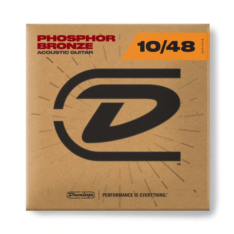 Dunlop DAP1048 Phosphorus Bronze Acoustic Guitar Strings Set 10-48