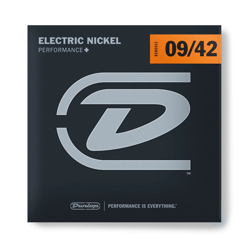 Dunlop DEN0942 Nickel Electric Guitar Strings Set 09-42