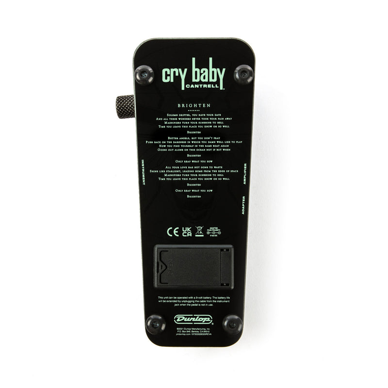 Dunlop Jerry Cantrell Crybaby Firefly Wah - Special Edition