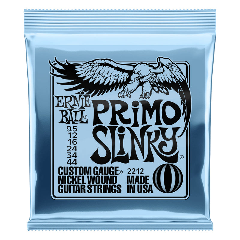 Ernie Ball Primo Slinky Nickel Wound Electric Guitar Strings 9.5-44