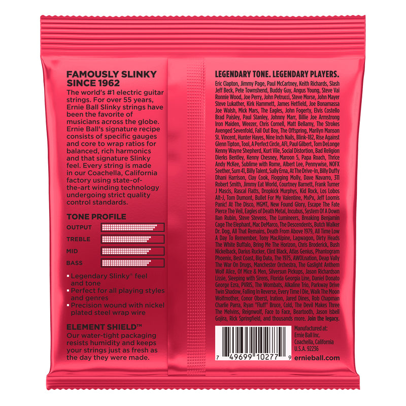 Ernie Ball Burly Slinky Nickelwound Electric Guitar Strings 11-52