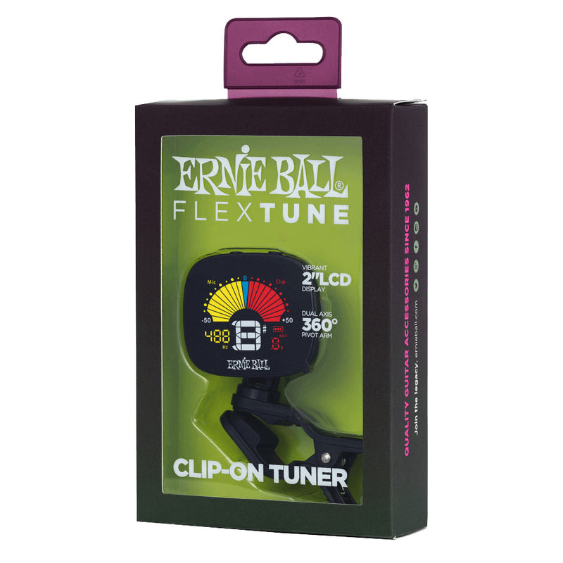 Ernie Ball Flextune Chromatic Tuner- Guitar, Bass, Ukulele, Violin