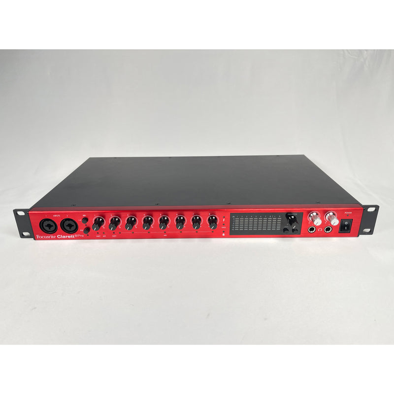 Focusrite Clarett 8Pre Ultra Low Latency Thunderbolt Audio Interface