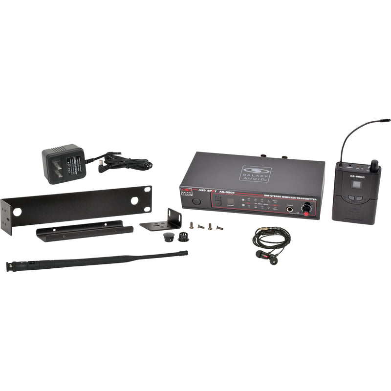 Galaxy AS-950 In-Ear Monitor System - Freq-P2 470 MHz - 489 MHz