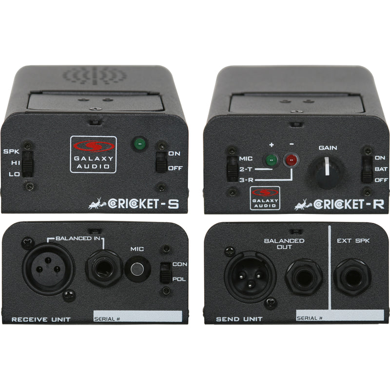 Galaxy Audio CPTS0000 Cricket Polarity/Continuity Test Set