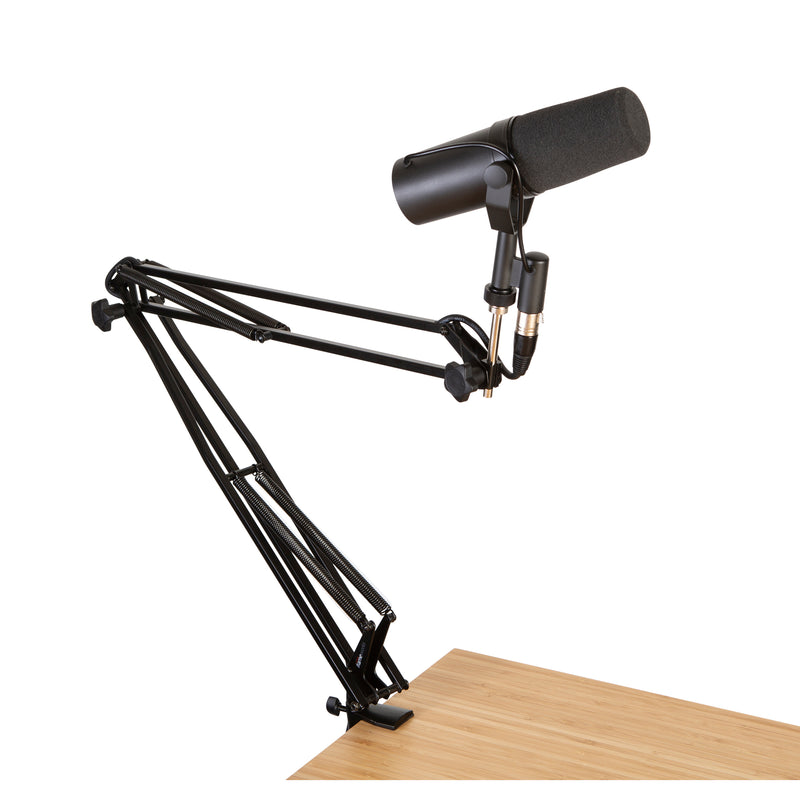 Gator Frameworks Desktop Broadcast/Podcast Boom Microphone Stand