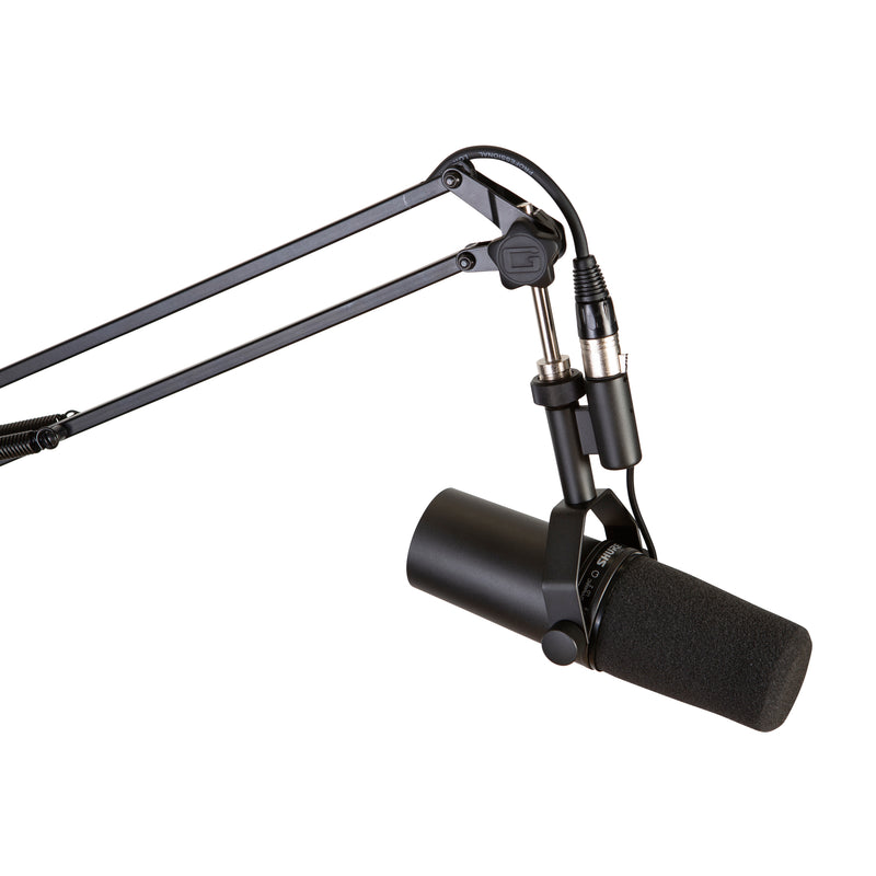Gator Frameworks Desktop Broadcast/Podcast Boom Microphone Stand