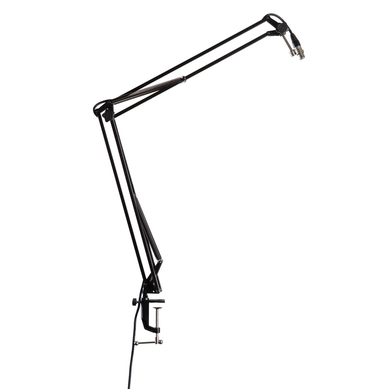 Gator Frameworks Desktop Broadcast/Podcast Boom Microphone Stand