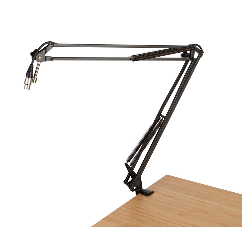 Gator Frameworks Desktop Broadcast/Podcast Boom Microphone Stand