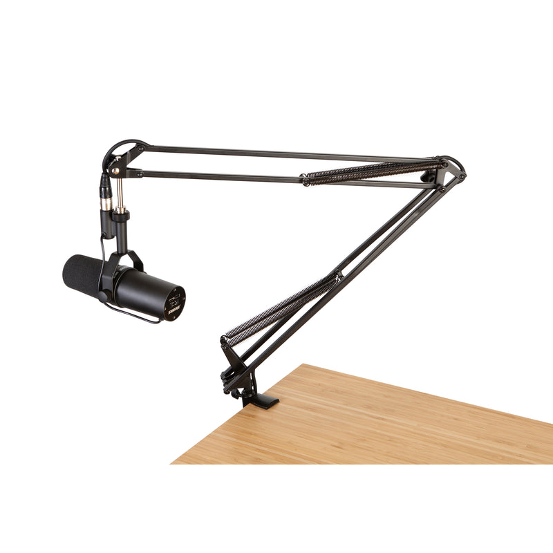Gator Frameworks Desktop Broadcast/Podcast Boom Microphone Stand